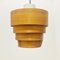 Vintage Scandinavian Pine Ceiling Lamp by Hans-Agne Jakobsson for Ellysett Markaryd, Sweden, 1960s 1