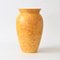 Gelbe & Orange Glasur Vase von Scheurich, 1980er 1