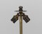 Gilt Brass Flower Lamp 4