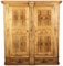 Antique Louis XVI Biedermeier Walnut Cabinet, 1800s 1