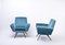 Model 530 Lounge Chairs from Lenzi, 1950s, Set of 2 9