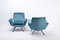 Model 530 Lounge Chairs from Lenzi, 1950s, Set of 2 5