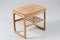 Danish Modern Oak Side Table with Drawer by Danish Cabinetmaker, 1980s, Image 1