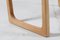 Danish Modern Oak Side Table with Drawer by Danish Cabinetmaker, 1980s, Image 10