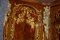 Cajonera barroca antigua con intarsia ornamental y aplicaciones de latón, años 20, Imagen 9