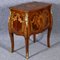 Antique Baroque Chest of Drawers with Ornamentation Intarsia and Brass Applications, 1920s, Image 2