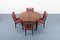 Mid-Century Dining Table and Chairs from Slagelse Møbelværk, Denmark, 1950s, Set of 5, Image 1
