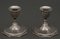 Middle Eastern Silver Bird Candleholders, Set of 2 1