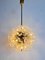 Lámpara de araña Sputnik de vidrio y latón atribuida a Emil Stejnar para Rupert Nikoll, años 60, Imagen 12
