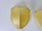 Flower Shape Cocoon Wall Lamps attributed to Friedel Wauer, Germany, 1960s, Set of 3, Image 6