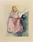 Salvador Dali, The Divine Comedy : Beatrice, gravure sur bois, 1963 1