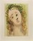 Salvador Dali, La Divine Comédie : La Vierge annoncée, Gravure sur bois, 1963 1