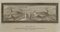 Giuseppe Aloja, Antike Römische Szene Herculaneum, Radierung, 18. Jh. 1