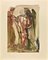 Salvador Dali, The Divine Comedy: The Superbs, Woodcut Print, 1963, Image 1