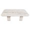 Vintage Travertine Coffee Table, 1970s 1