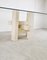 Travertine Dining Table attributed to Willy Ballez, 1970s 6