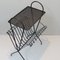 French Wire Magazine Rack, 1940s 4