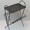 French Wire Magazine Rack, 1940s 2