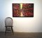 David Tycho, Rhapsody in Red, 2022, Acrylic on Canvas, Framed 3