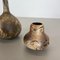 Vases Studio Pottery Sculptural par Gerhard Liebenthron, Allemagne, 1970s, Set de 3 16