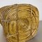 Bauhaus Rattan and Brass Umbrella Stand from Aubock, France, 1960s 20