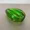 Green Murano Glass Vase Element attributed to Barrovier and Toso Italy 1970s, Image 18