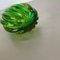 Green Murano Glass Vase Element attributed to Barrovier and Toso Italy 1970s 20