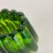 Jarrón de cristal de Murano verde atribuido a Barrovier y Toso Italy años 70, Imagen 11