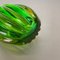 Green Murano Glass Vase Element attributed to Barrovier and Toso Italy 1970s 19