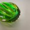 Green Murano Glass Vase Element attributed to Barrovier and Toso Italy 1970s, Image 19
