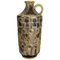 Vaso vintage in ceramica astratta attribuito a Simon Peter Gerz, Germania, anni '60, Immagine 1