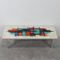 Vintage Table with Decorative Tiles, 1950s 4