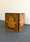 Art Deco Revival Burl Cube 1