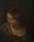 Porträt einer jungen Frau, 1700er, Öl auf Leinwand, gerahmt 1
