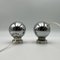 Chromed Eyeball Lamps by Goffredo Reggiani, 1960s, Set of 2 3