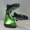 Ceramic Trout Lamp by S. R. Bonome, 1950s 4