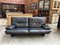 Leather Living Room Set, Italy, 1980s, Set of 3, Image 4