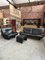 Leather Living Room Set, Italy, 1980s, Set of 3, Image 2