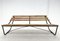 Vintage Industrial Slatted Bench with Original Patina, 1950s 3