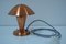 Lámpara de mesa Art Déco con pantalla flexible, años 30, Imagen 14