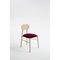 Bokken Upholstered Chair in Natural Beech by Colé Italia 2