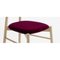 Bokken Upholstered Chair in Natural Beech by Colé Italia 3