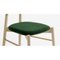 Bokken Upholstered Chair in Natural Beech by Colé Italia 5