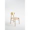 Bokken Chair in Natural Beech with Gold Lacquered Back by Colé Italia 2