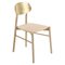 Bokken Chair in Natural Beech with Gold Lacquered Back by Colé Italia, Image 1