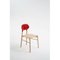 Bokken Chair in Natural Beech with Gold Lacquered Back by Colé Italia 8