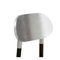 Bokken Upholstered Chair in Black and Silver by Colé Italia 3