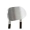 Bokken Upholstered Chair in Black and Silver by Colé Italia, Image 3