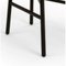 Bokken Upholstered Chair in Black and Silver by Colé Italia 4