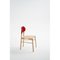 Roter Bokken Chair aus Buche natur von Colé Italia 2